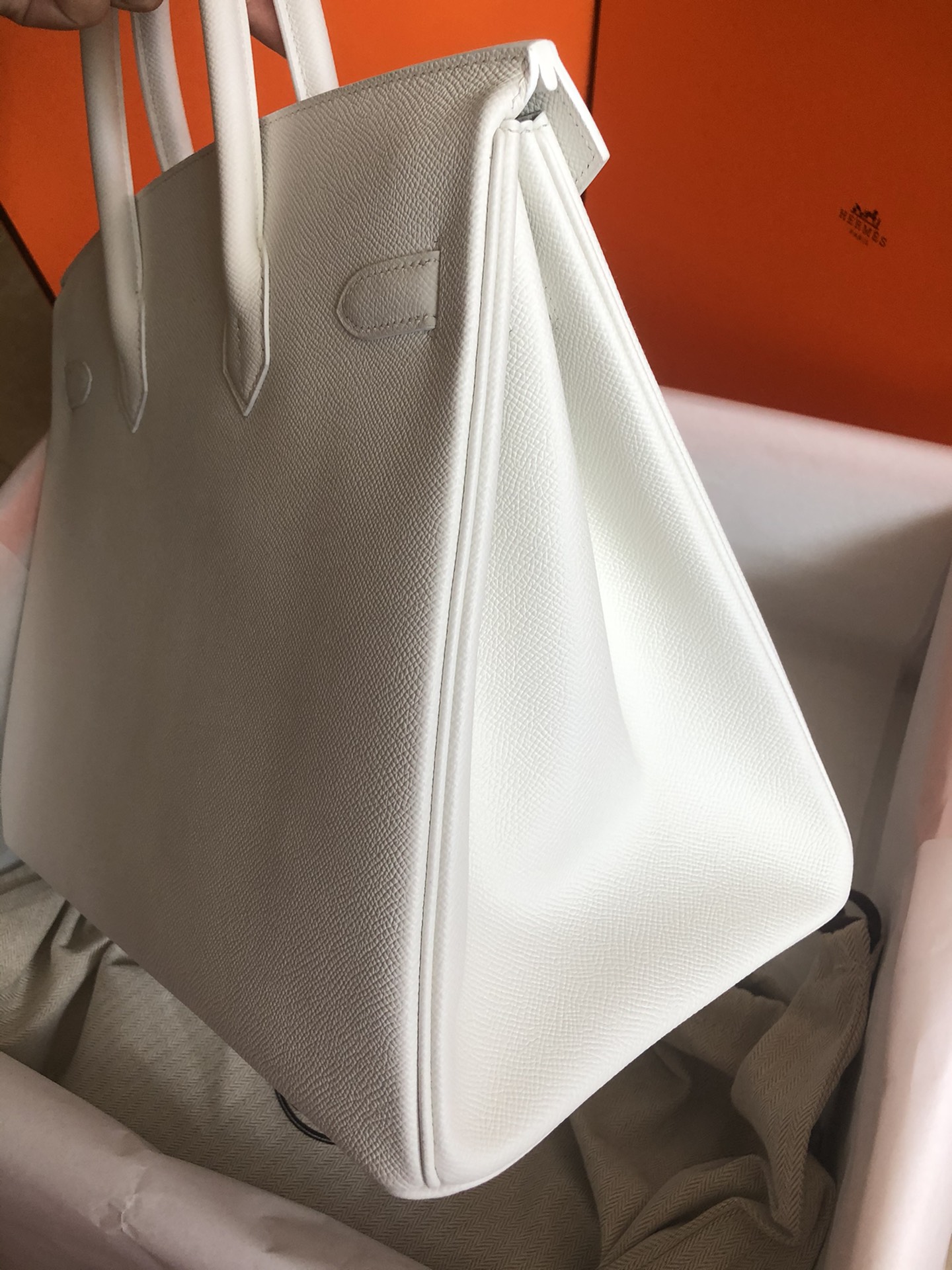 에르메스 버킨백35 화이트